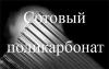 Поликарбонат сотовый Borrex 4мм-127р\м2 теплица  - Россия