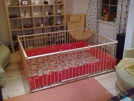 Изготовление деревянных детских Манежей на заказ - Россия
