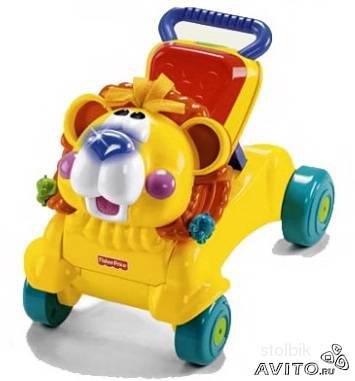 Ходунки-каталка Лев Fisher Price - Россия