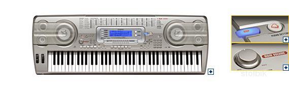 синтезатор Casio WK-3800 - Россия