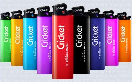 Оптовые цены зажигалки cricket Украина - Беларусь