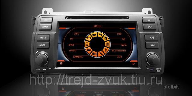 Штатная магнитола на BMW c GPS - Россия