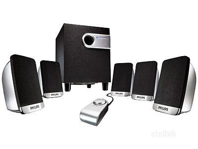 Срочно продам акустическую систему 5.1 Philips SPA2600. Новая!!! - Россия
