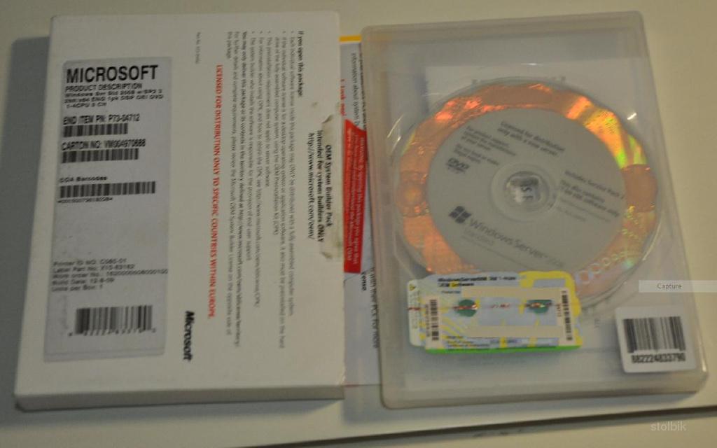 Продаем OEM Win Server Standard 2008 Engl P73-04712 - Россия