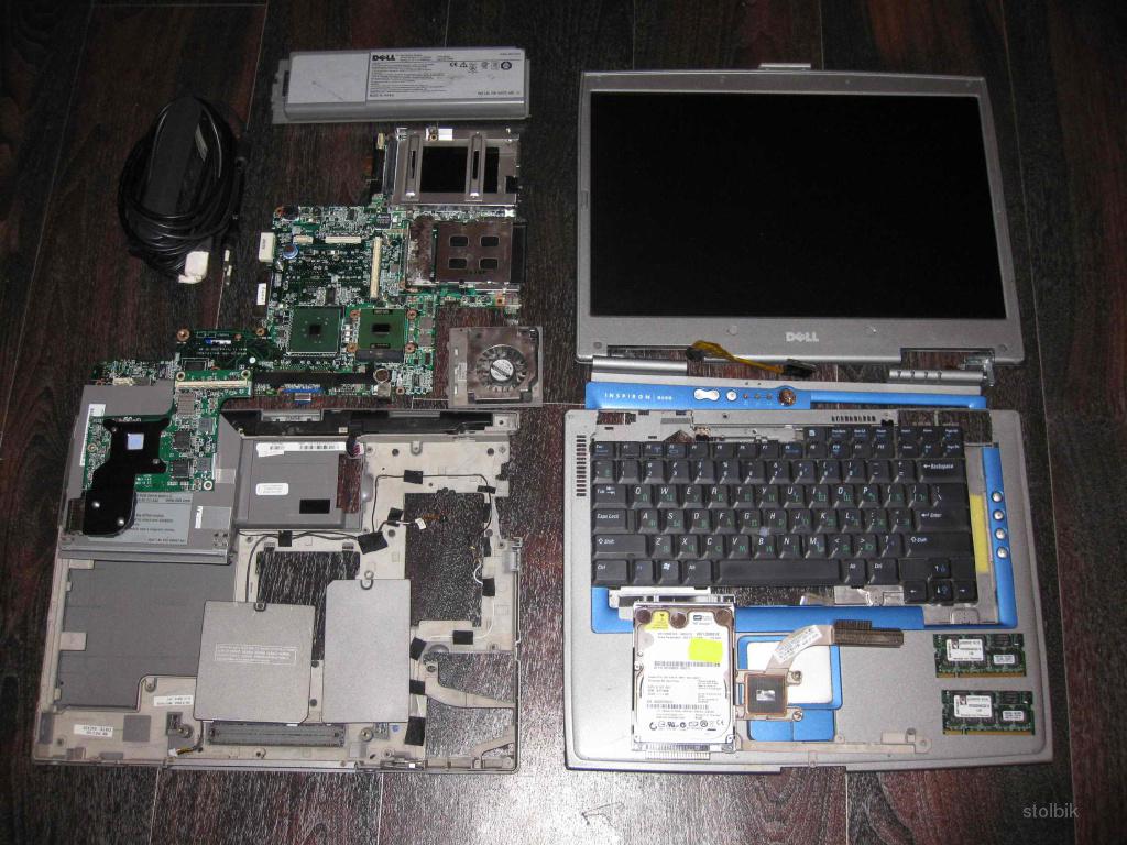 Продам ноутбук Dell Inspiron 8600 PP02X на запчасти - Россия