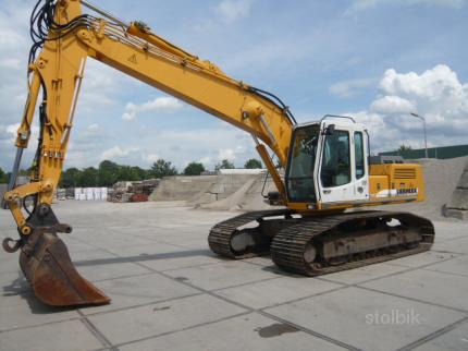 Гусеничный экскаватор Liebherr - Россия