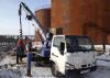 Монтаж винтовых свай бурильно крановой машиной - Россия Монтаж винтовых свай бурильно крановой - Россия