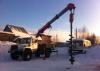 Услуги (аренда) ямобура вездехода Урал, ГАЗ 3308 - Россия Услуги (аренда) ямобура вездехода Урал, - Россия