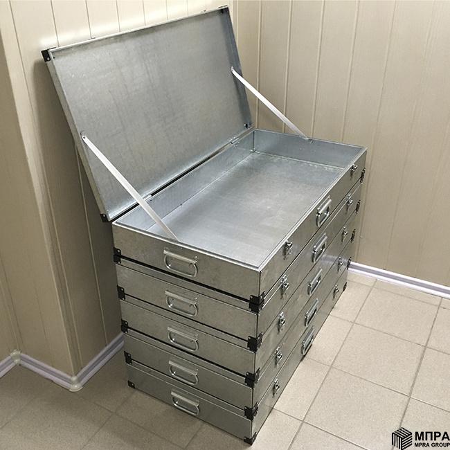 Изготовление оцинкованных ящиков на заказ- ..россия, москва.
